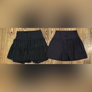 Two skirt lot,Viral PopFlex Pirouette small skort, Sz4 Lululemon Align High Rise